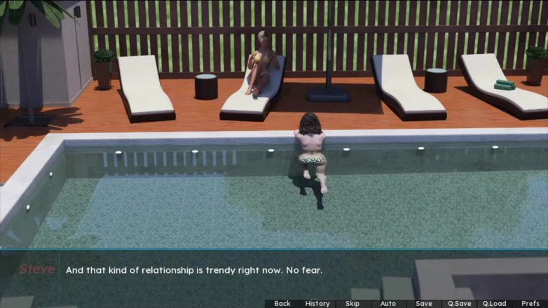 Visual Novels: Zomer geur deel 3 (vriendinroute)