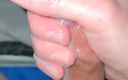 Contraby: Cum Rubbing Messy Handjob Rubbing Cum on Me