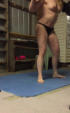 Michellexm: Nahá před nastavením