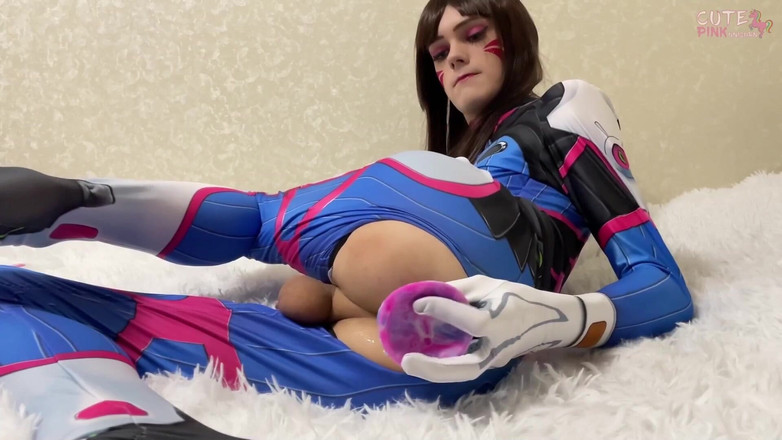 CutePinkUnicorn: Dva Z Overwatch masturbacja analna