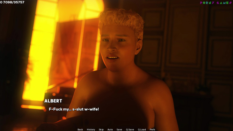 Porny Games: Тени желания Шамандева - застенчивая хотвайф заново открывает для себя удовольствие БДСМ с большим черным членом 48