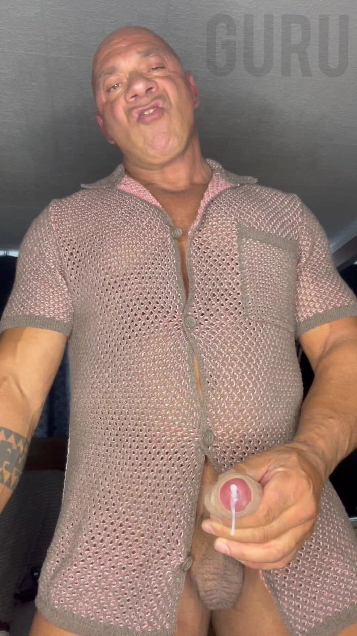Mr. Guru: Solo Wank Jerk off Mr Guru Bodybuilder Daddy