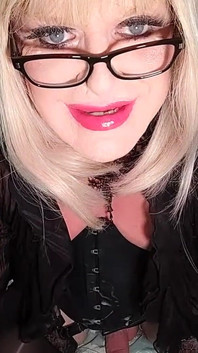 Sexy Trans Minx in Stockings