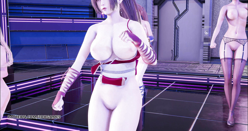 3D-Hentai Games: [MMD] Nhảy khỏa thân Marie Rose Mai Shiranui Tamaki Kasumi...