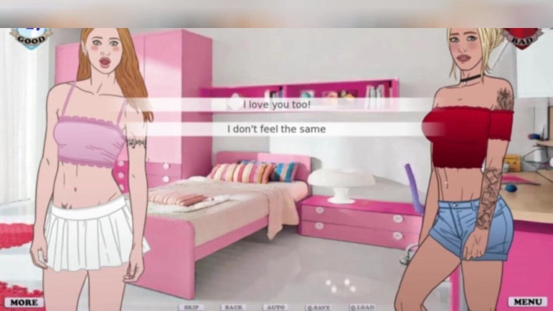 3DXXXTEEN2 Cartoon: Avec Arthur, avec Jessica. Dessin animé porno en 3D, sexe