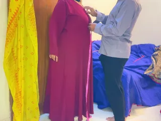 Aria Mia: Desi Big Ass Aunty Fucked by Tailor in Shop Part 2