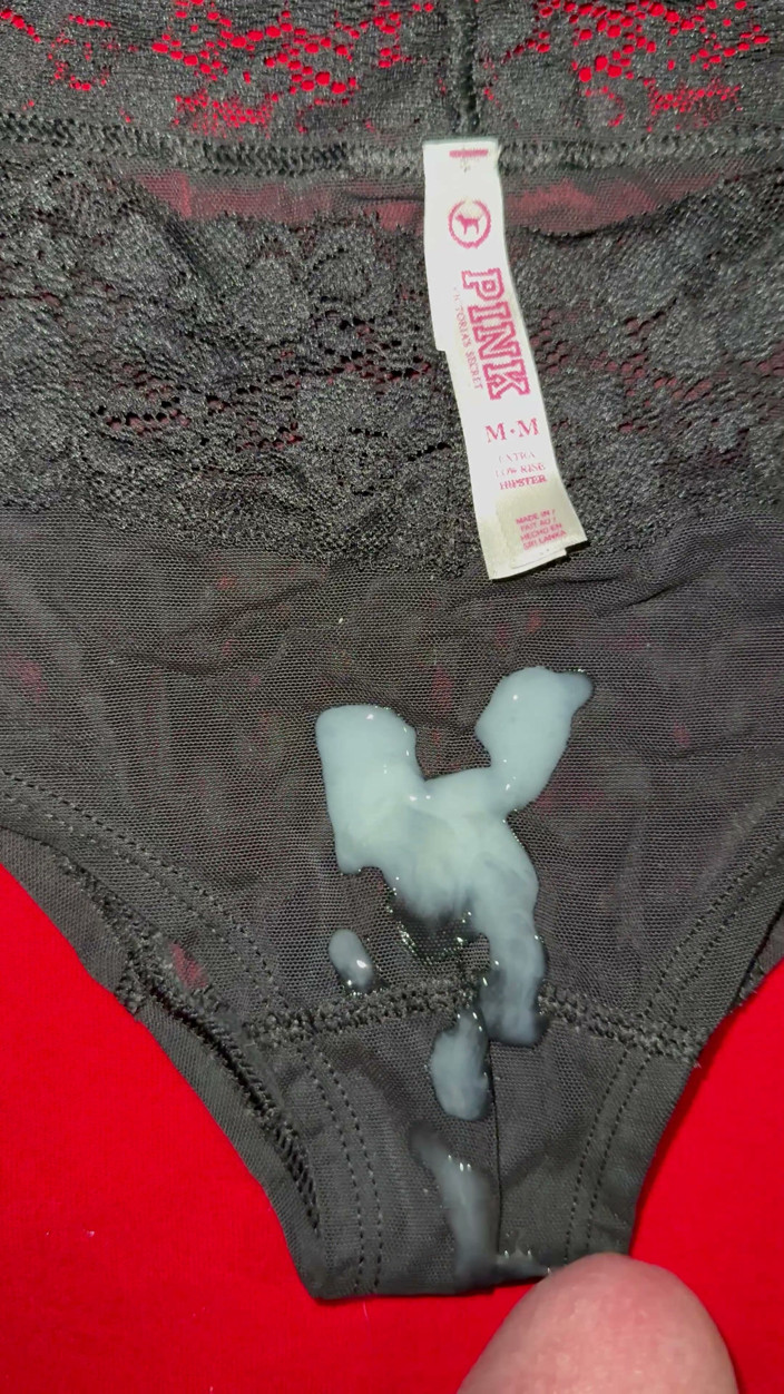 CumDaily: Cum on Wife’s Panties 25