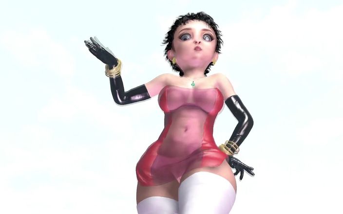 Wraith ward: 3d animada Betty Boop bailando