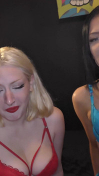 Sex în grup cu sardine într-o singură cameră cu Evie și Floarea Soarelui