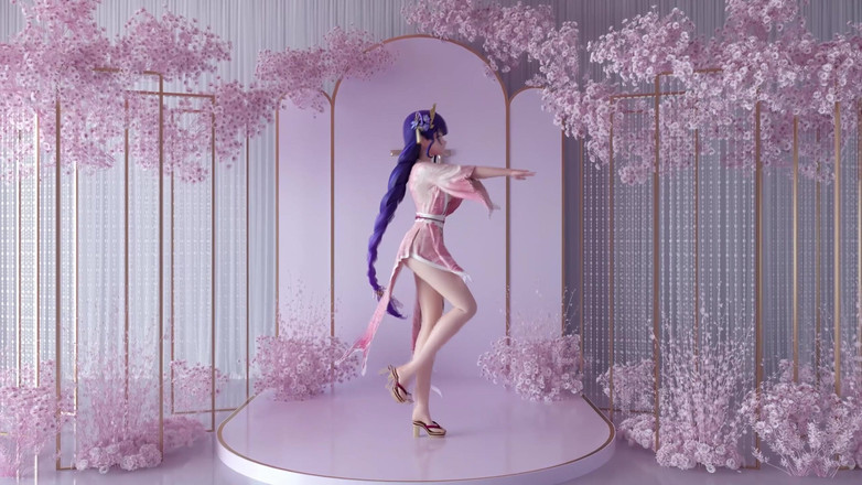 MikuMotion: Genshin Impact; (Tanah tempat yang murni) tempat yang tidak mungkin dipuasin....