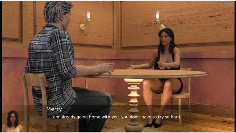 XXX Games Bunk: Project Hotwife - gameplay - roleplay - esposa gostosa brinca com garçom durante...