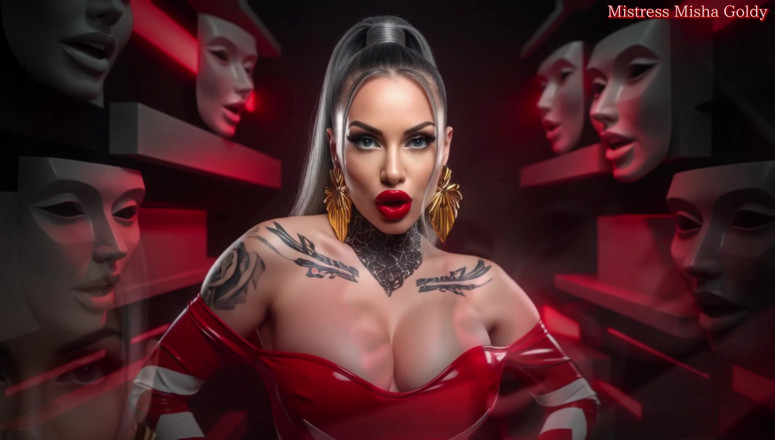 Goddess Misha Goldy: Zakochaj się obrzydliwie we mnie, niszcząc swoje żałosne życie