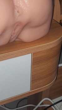 A Big-dicked Guy Fucks a Sex Doll and Cums on Her Ass