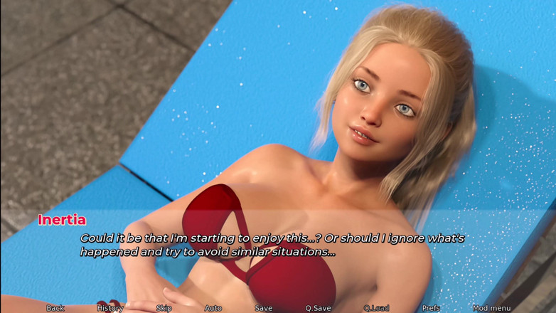 Johannes Gaming: Inertia 1. Tenika &amp; Inertia is taking a shower together.