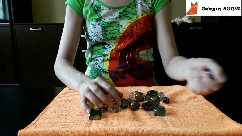 Saegin: 1[ASMR] Billes et galets de verre (pas de conversation)