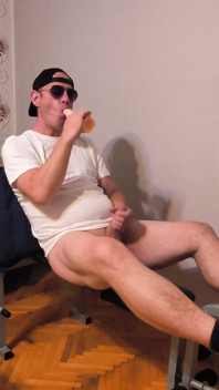Dildo Fucking and Masturbation