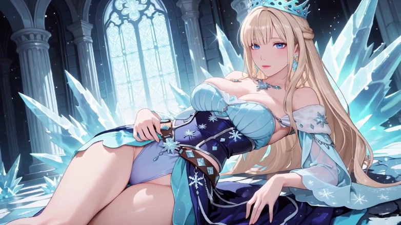 Tay Swift X: Icy goddess wird nass! Blonde sekretärin in einem verträumten kristallzimmer,...