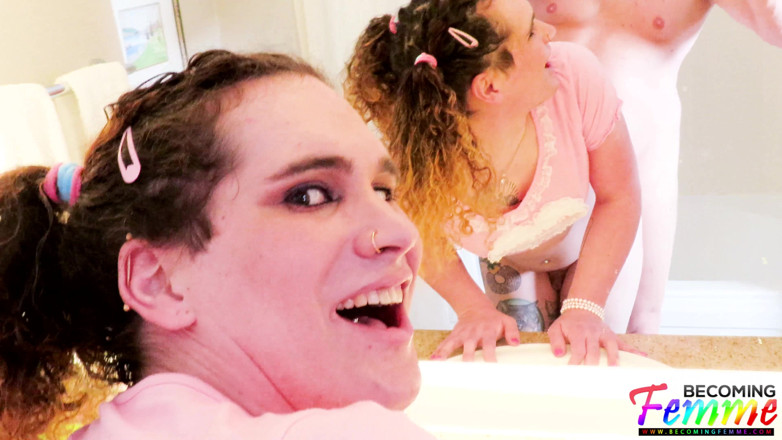 PORNSTARS BEHIND THE SCENES: Sexo em primeiro plano com Misty May 2