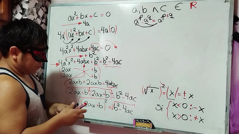 Rosaroja: 29 Algebra: Demonstrasi Seksual Persamaan Ijazah Kedua