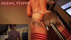 Lena Vesper Rides Her Fuck Machine