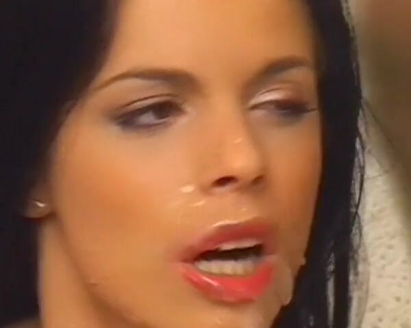 Monde Francais: Beautiful French Doll Gets Huge Facials in This Gang Action