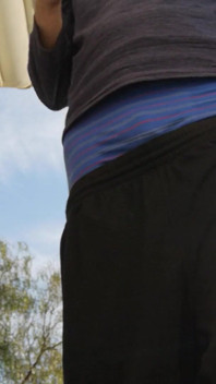 Hot Guy Caught Smoking and Sagging Outside (non-nude)