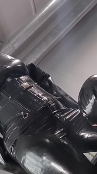 Working Her Rubber Dolly Part 1 : Tongue on Boots and Latex