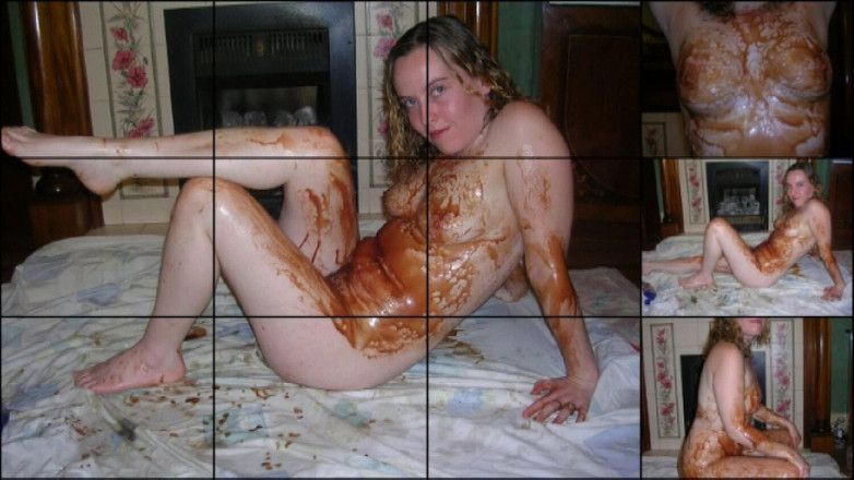 Littlevixen: ヘイリーはチョコレートソースで厄介になる