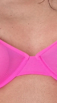 Reggiseno rosa coppa D