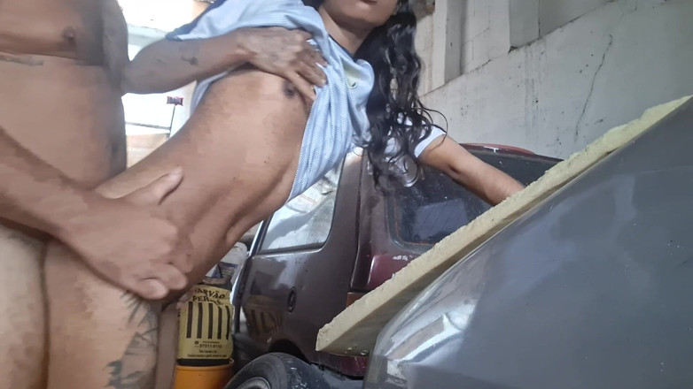 Jasmine santana: Sex in the Garage with People Passing