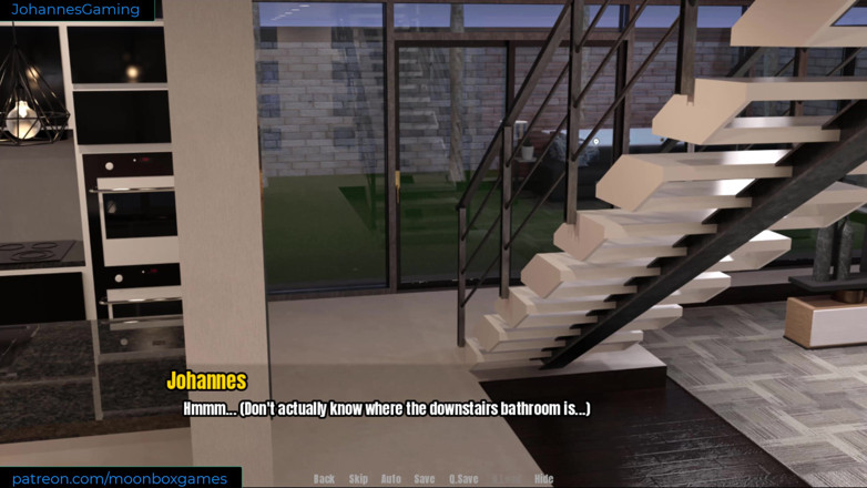 Johannes Gaming: Büyükannenin evi - taşınma zamanı ama önce Asyalı dağınık kızı sikiyorum