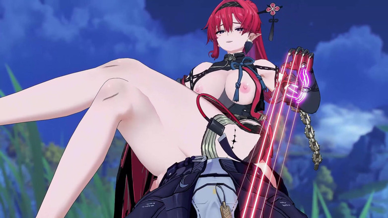 NSFWOtaku: Wuthering waves - yinlin sex - hentai-animation 3d