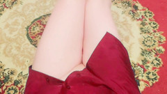 Kitty_Cross: Efeminat obraznic încercând pantofi noi platformă pastelată