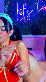 Horny Deep Throat Session with Three Beautiful Bitches