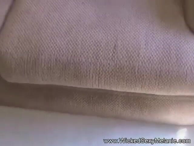 Wicked Sexy Melanie: Blonde older woman with big enjoys sucking her man's hard...