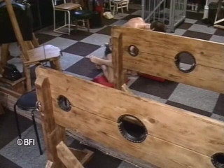 House of lords and mistresses in the spanking zone: Hairy brunette gets fucked and punished