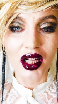 Wet Lipstick Kisses