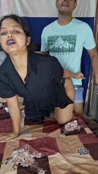 India Desi Bangali Młodsza Vabi Fast Alone Room Romantyczne uczucia