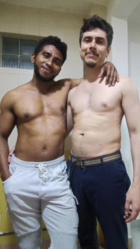 Gay Couple - Clothes to Naked