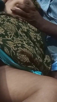 Tamil Housewife with College Boy