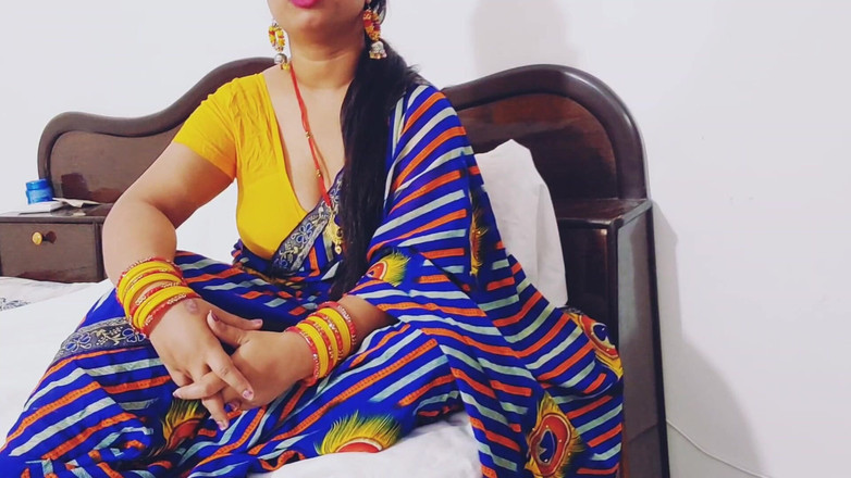 Hotty Jiya Sharmaa: Cuñado cachondo folla hermosa india recién casada