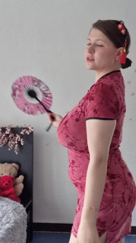 Cherry Blossom Grwm, tachinare moale și senzuală într-un Cheongsam
