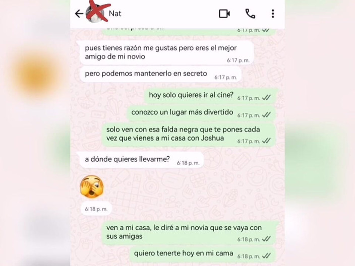 Natasha Caseros: Sexy chat s manželkou mého přítele se šťastným koncem