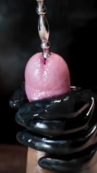 Sessão de castidade soando e afiando por dominatrix dominafire