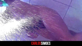 Novinha Gostosa Tomando Banho