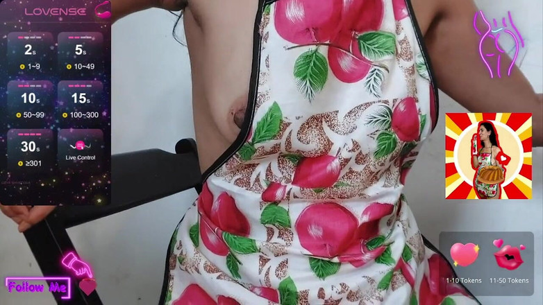 Renatinharj: 与小凡妮莎·迈克在厨房里的热性爱