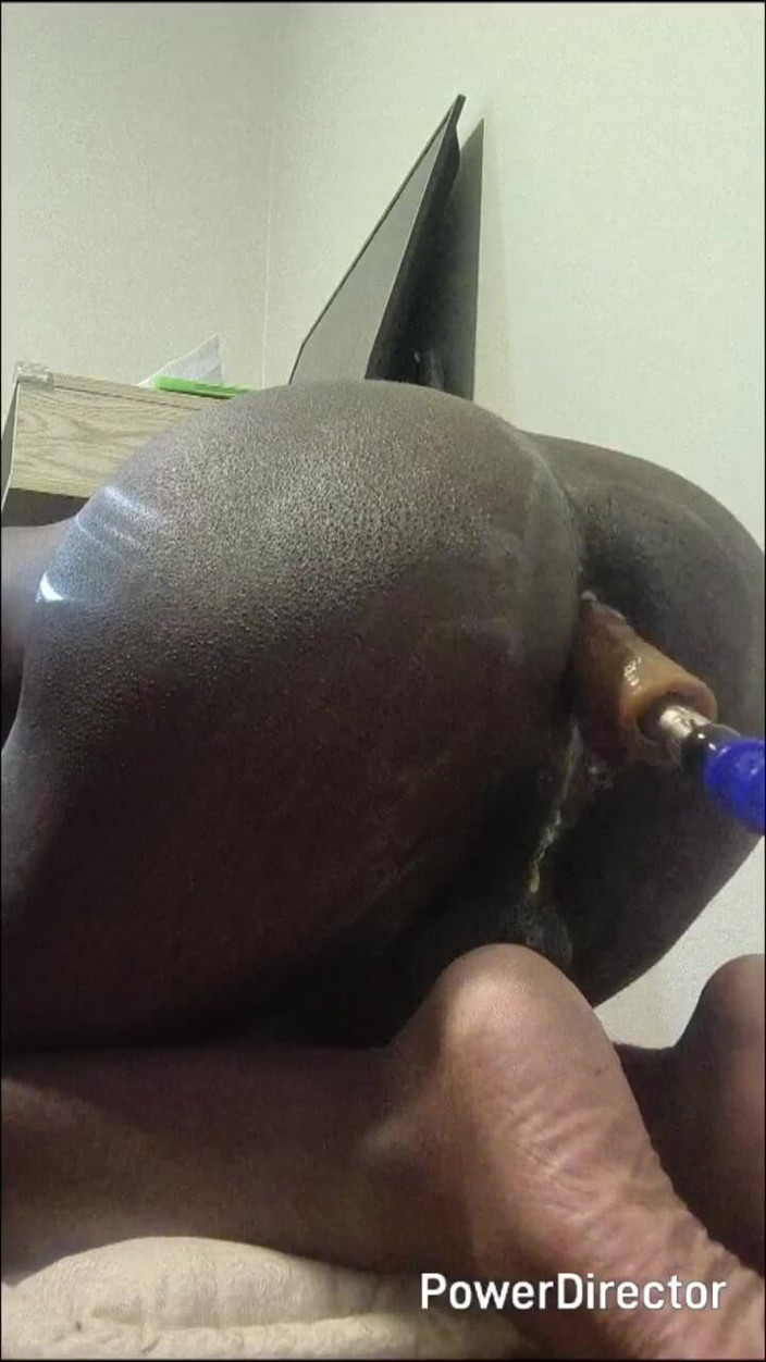 DaBlackFemboy: Femboy uzależniony od wibratora bez użycia rąk kremowe orgazmy na...