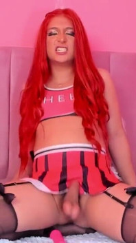 Cheerleader Jumps and Jumps, Watch That Dick Bounce