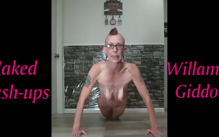 Willamina Giddons: Naked Push-ups