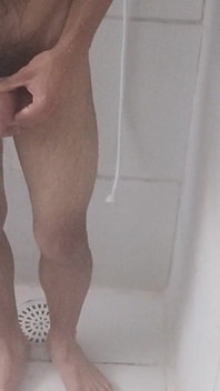Male in the Shower